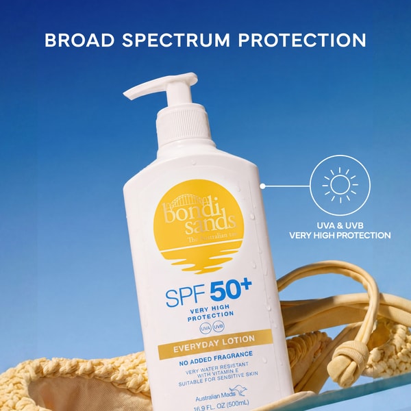 Bondi Sands Spf 50+ Everyday Lotion Value Pump Pack 500Ml