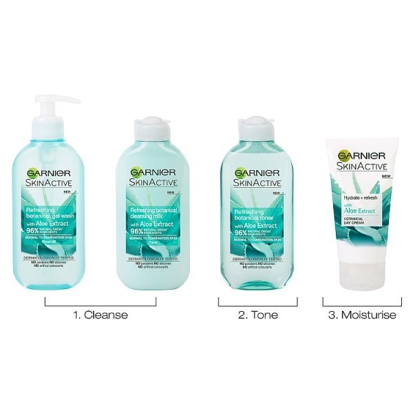 DNR Garnier Natural Aloe Extract Toner Normal Skin 200ml