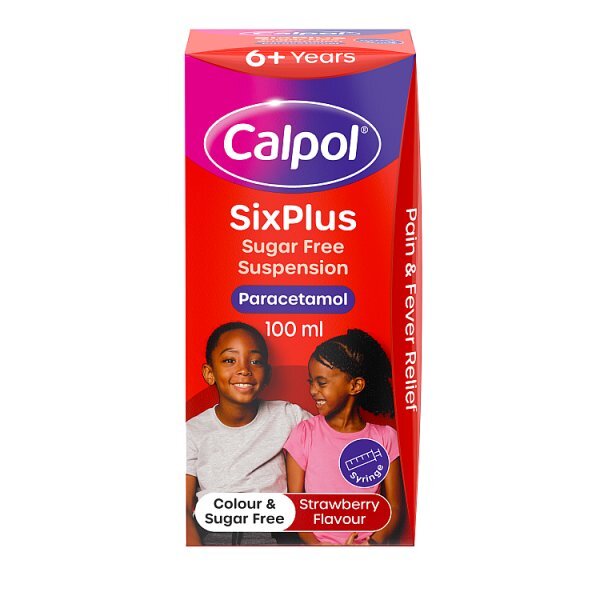 CALPOL 6+ FOR KIDS SUGARFEE 100ML