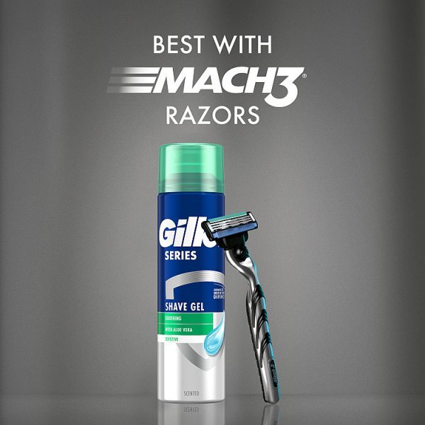 Gillette Series Sensitive Skin Shaving Gel 200 ml