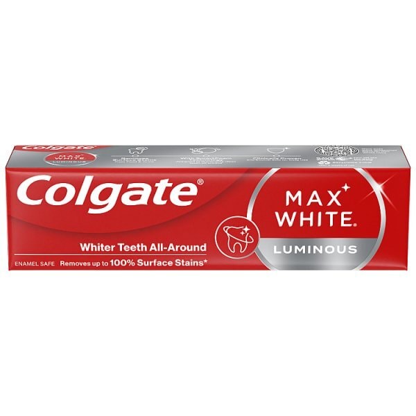 Colgate Max White Luminous Mint Whitening Toothpaste 75ml