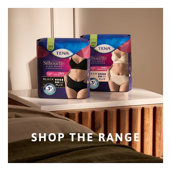 Tena Silhouette Plus Large 8Pk Cream