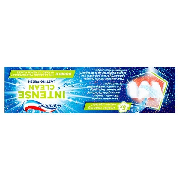 Aquafresh Intense Clean Lasting Fresh Toothpaste 75ml