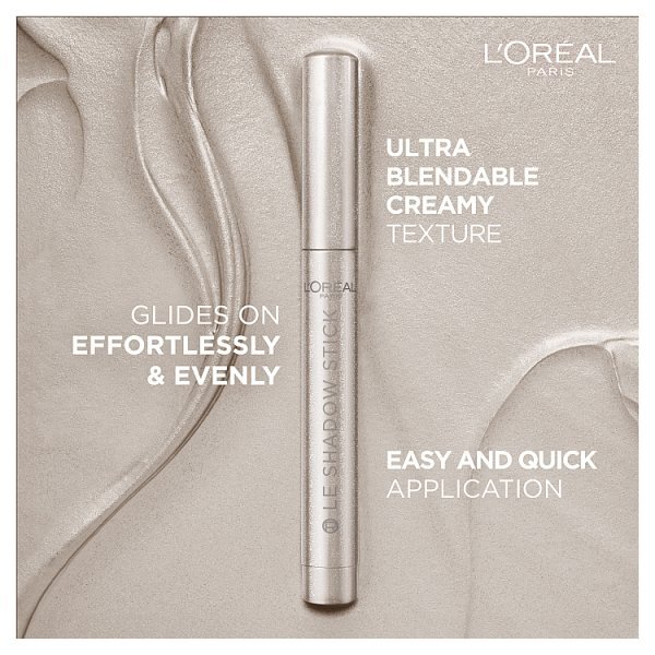 L'Oréal Paris Le Shadow Stick Eyeshadow, 100 Ice Sparkle
