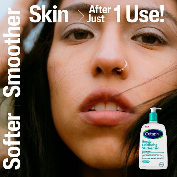 Cetaphil Gentle Exfoliating Salicylic Acid Cleanser, 473ml