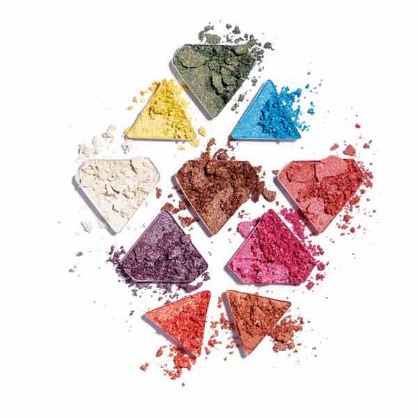 DNR I Heart Revolution Diamond Bright Eyeshadow Palette