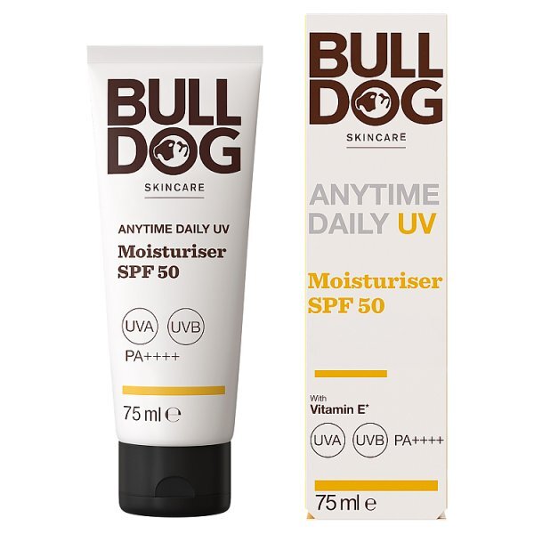 Bulldog Skincare Anytime Daily SPF 50 Moisturiser 75ml