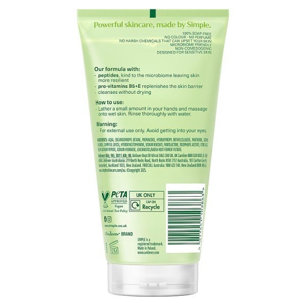 Simple Kind to Skin Refreshing Facial Wash