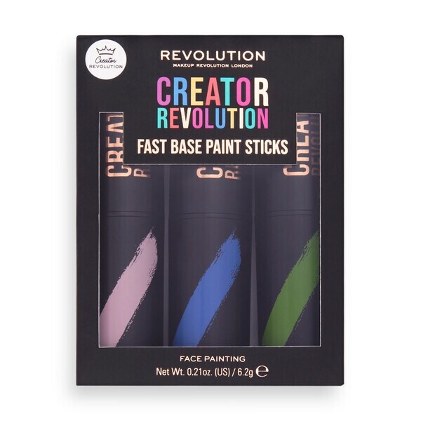 DNR Revolution Creator Fast Base Paint Set Pink Blue Green