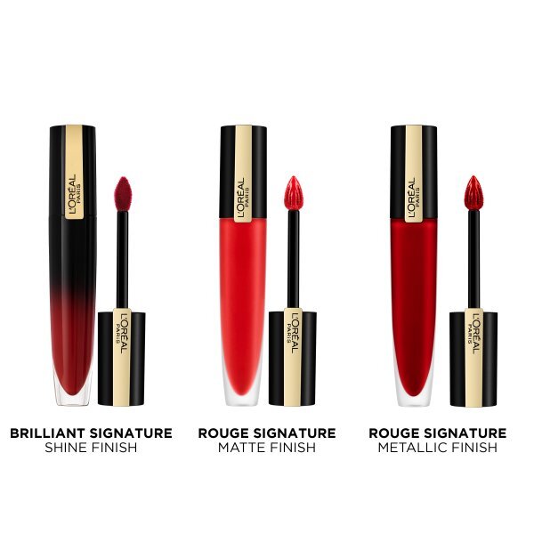 L'Oreal Paris Rouge Signature Lipstick I Empower 110