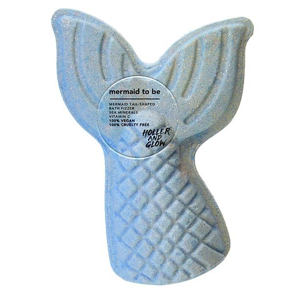 Holler And Glow Mermaid To Be Mermaid Tail Bath Bomb