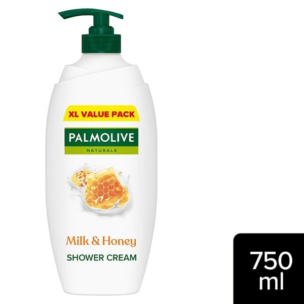 Palmolive Naturals Milk & Honey Shower Gel Cream 750ml