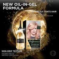 Preference 8.23 Rose Gold Light Blonde Permanent Hair Dye