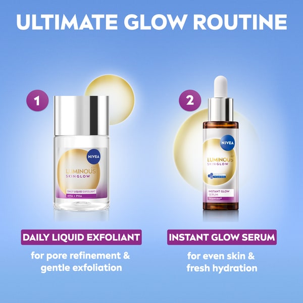NIVEA Luminous Skin Glow Daily Liquid Exfoliant 100ml