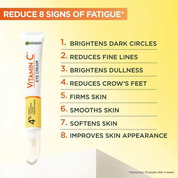 Garnier Brightening 4% Vitamin C Eye Cream 15Ml