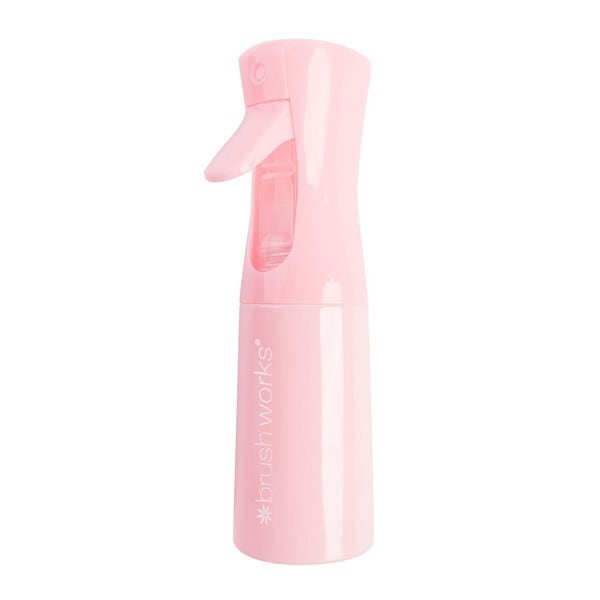 Brushworks Continuous Mist Spray Bottle - Pink