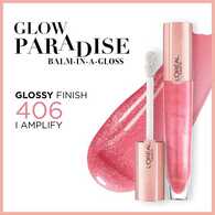 L'Oreal Paris Glow Paradise Balm-In-Gloss 406 Amplify