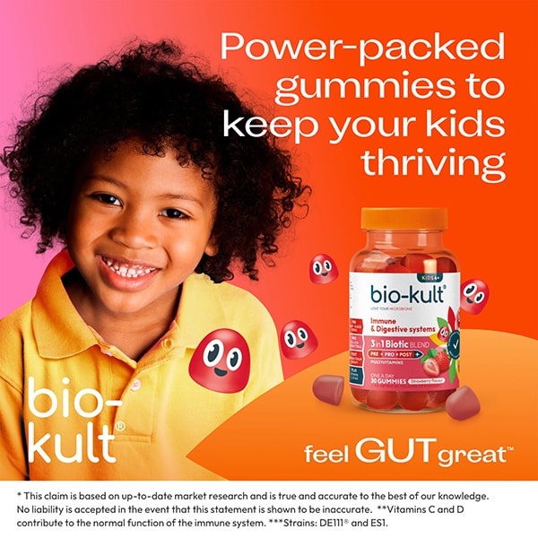 Bio-Kult Strawberry 3In1 Pre/Pro/Post Bioticgummies X30