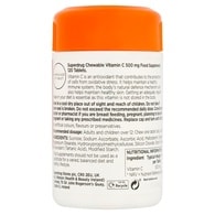 Superdrug Chewable Vitamin C 500mg 120 Pack