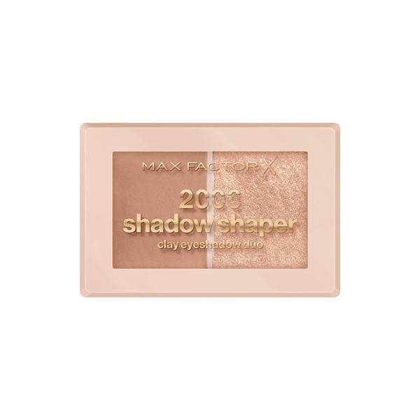 Max Factor Shadow Shaper Duo Eyeshadow Palette Bronze Glaze