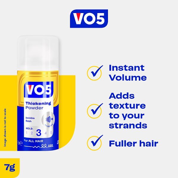 VO5 Thickening Hair Powder Natural Hold 7g