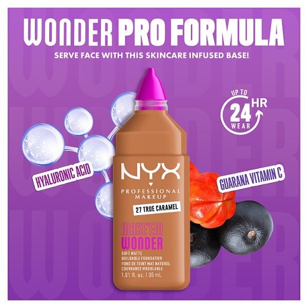 NYX Professional Makeup Wonder Foundation True Caramel