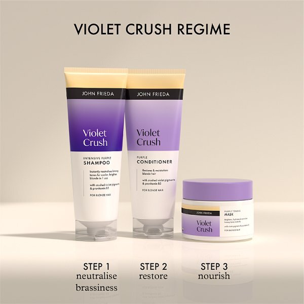 John Frieda Violet Crush Intensive Purple Shampoo 250Ml