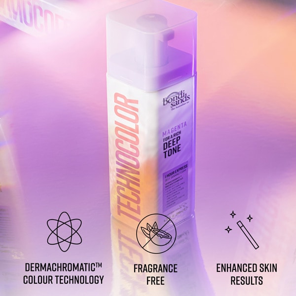 Technocolor 1 Hour Express Self Tanning Foam Magenta 200Ml