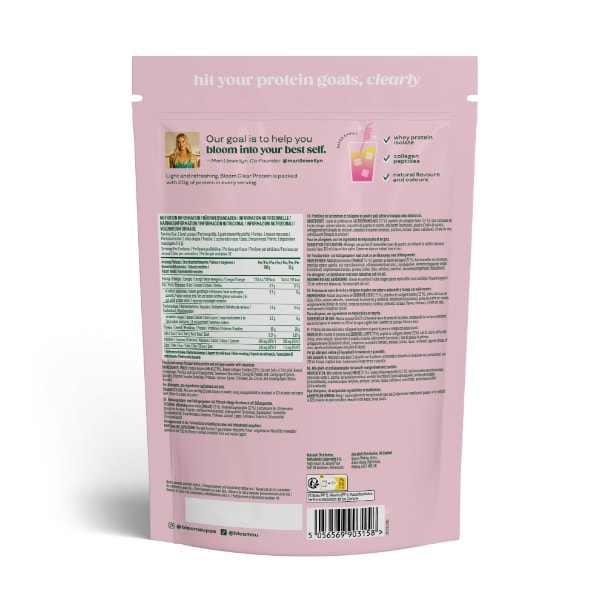 Bloom Clear Protein Collagen 10 Serv Peach Mango