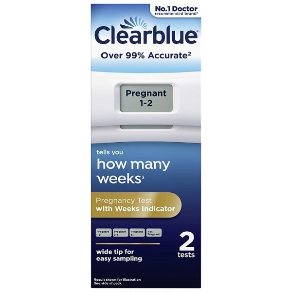 Clearblue Digital Weeks Indicator Pregnancy Test - 2 Tests