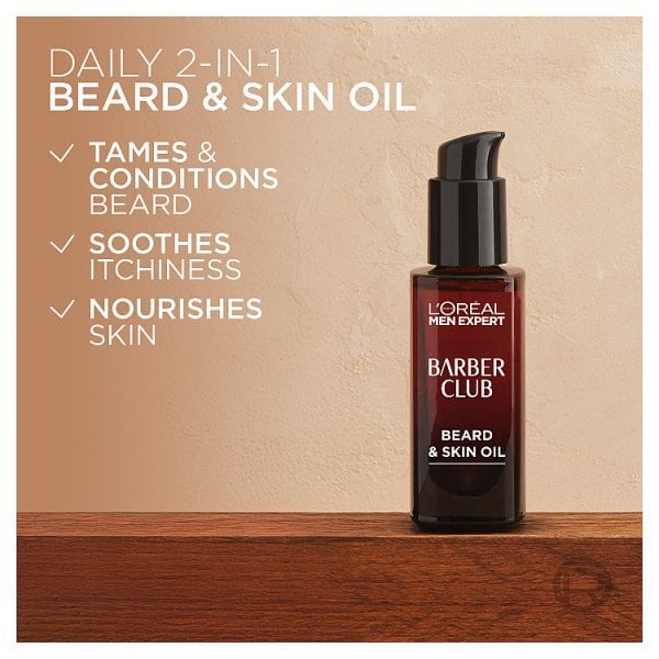 L'Oréal Men Expert Barber Club Beard Face Oil 30ml