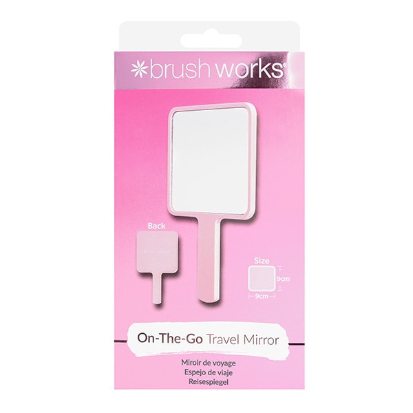 Brushworks On-The-Go Travel Mirror