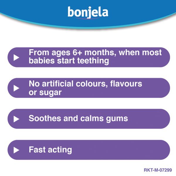Bonjela Infant Teething Soothing Sugar Free Gel 15g