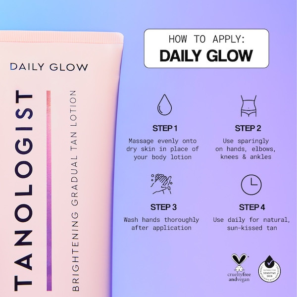 Tanologist Daily Glow Gradual Tan Light - Medium Brightening