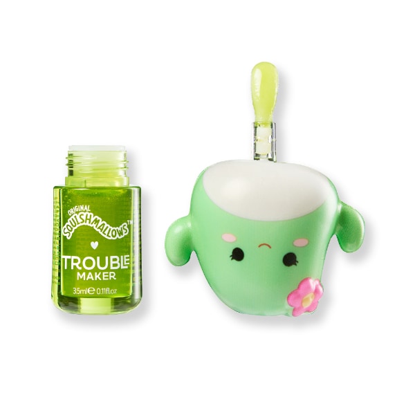 Trouble Maker x Squishmallows Maritza the Cactus Melt Down Lip Oil with Snug