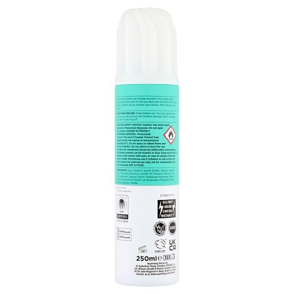 Fruity Salted Caramel Shower Foam 250ml