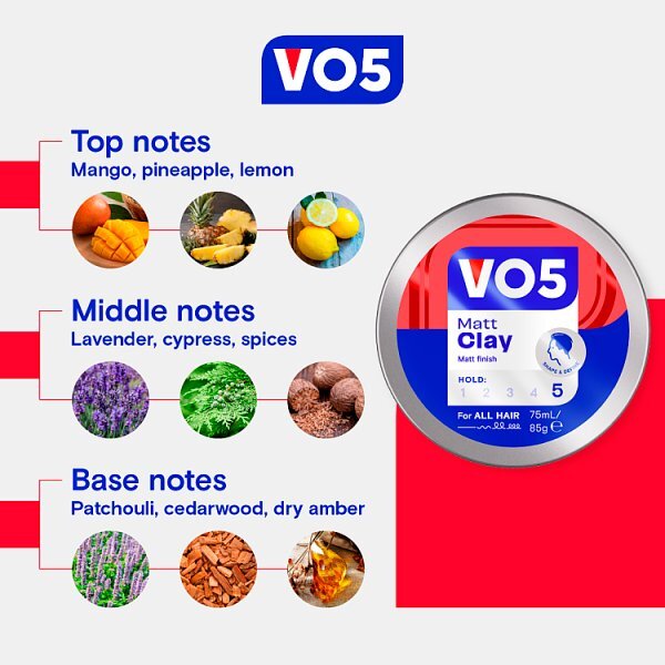 VO5 Hair Clay Matt 75ml