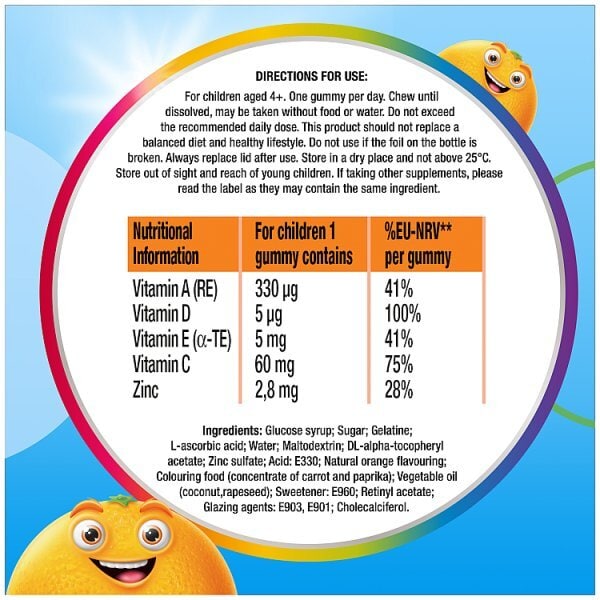 Centrum Kids Immunity Supplement - 30 Gummies