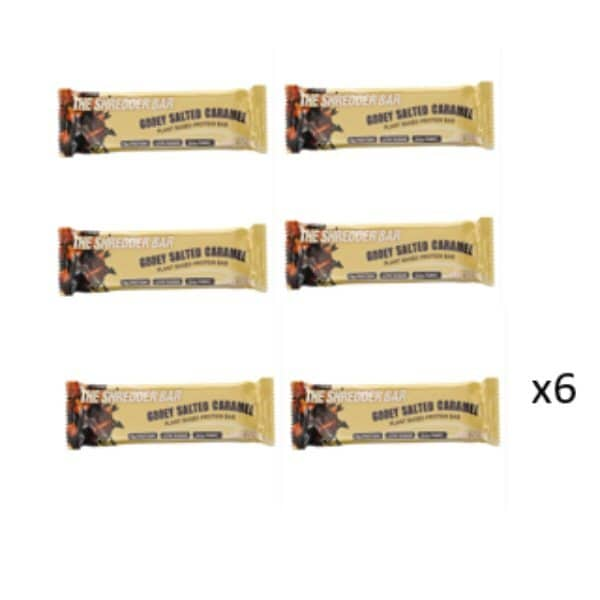 Shreddy Protein Bar - Salted Caramel x6 Bundle