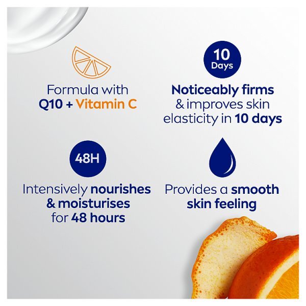 NIVEA Q10 + Vitamin C Firming Body Lotion for Dry Skin 400ml