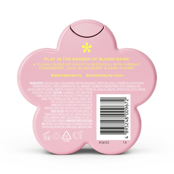 Daise Fragrance Body Mist Violet & Berry 100 Ml