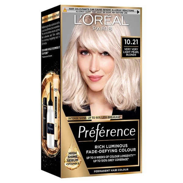 Preference 10.21 Stockholm Very Light Pearl Blonde Hair Dye
