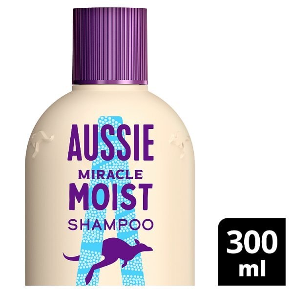 Aussie Shampoo Miracle Moist For Dry and Frizzy Hair 300ml