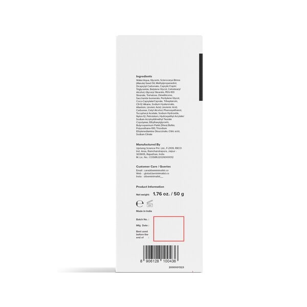 Minimalist Marula Oil 05% Moisturizer 50G