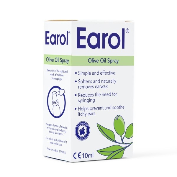 Earol Olive Oil Remove Ear Wax Spray