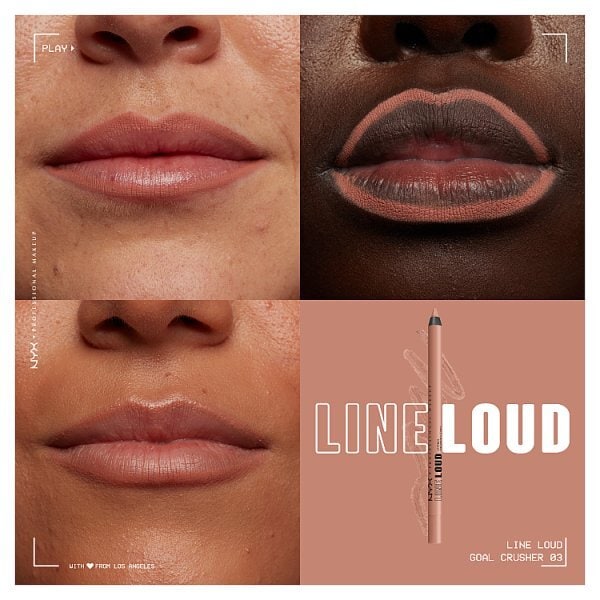 NYX Professional Makeup Line Loud Lip Liner Goal Crusher