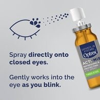 Optrex ActiMist Double Action Spray Tired Strained Eyes 10ml