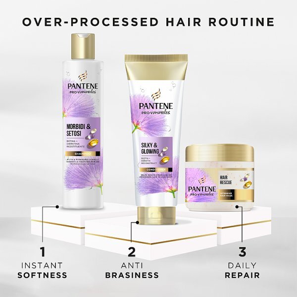 Pantene Silky & Glowing Hair Mask 300Ml