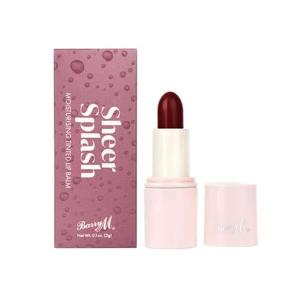 Barry M Sheer Splash Tinted Lip Balm - Mulberry Mist