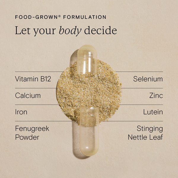 DNR Wild Nutrition Food-Grown Breastfeeding Support Vitamins